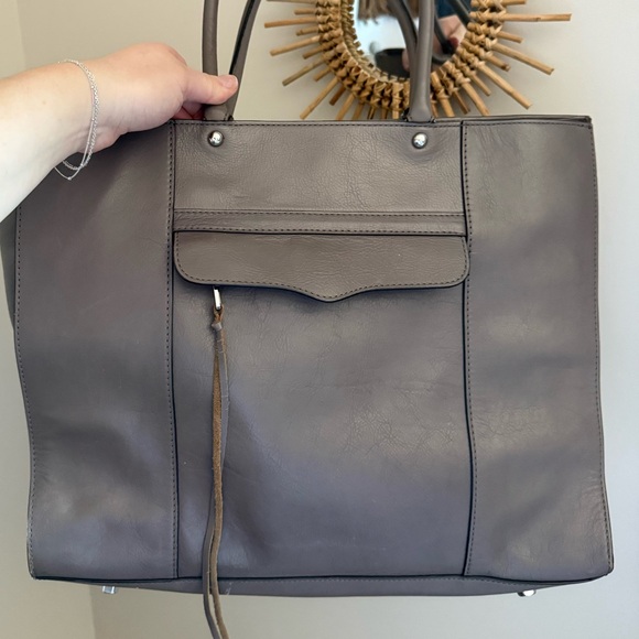 Rebecca Minkoff Handbags - Rebecca Minkoff Taupe Leather Tote